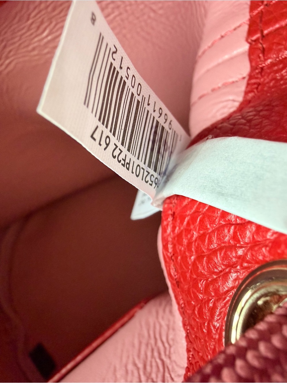 ❤️ NWT Marc Jacobs The Bucket Bag True Red Full Grain Leather • $395 MSRP - Picture 6 of 15